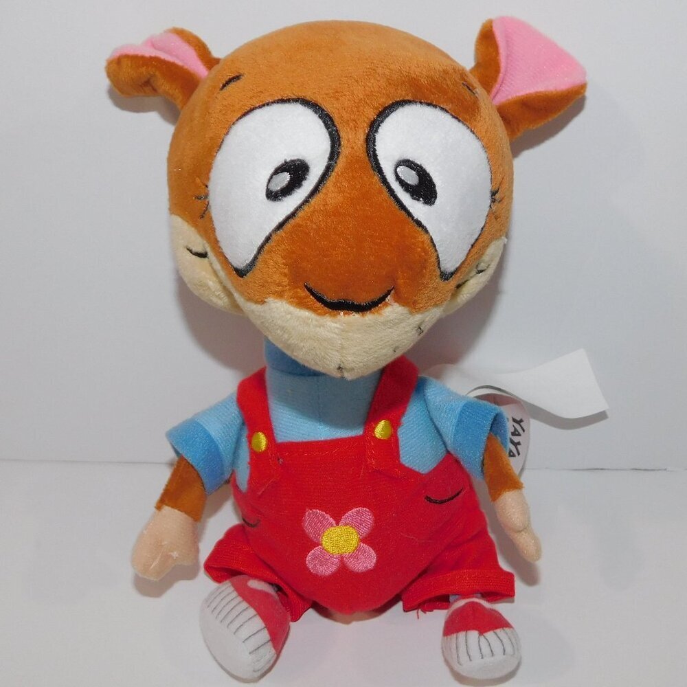 Yaya & Zouk Kids TV Series Prime 11" Plush stuffed Toy Character 2015 Treehouse